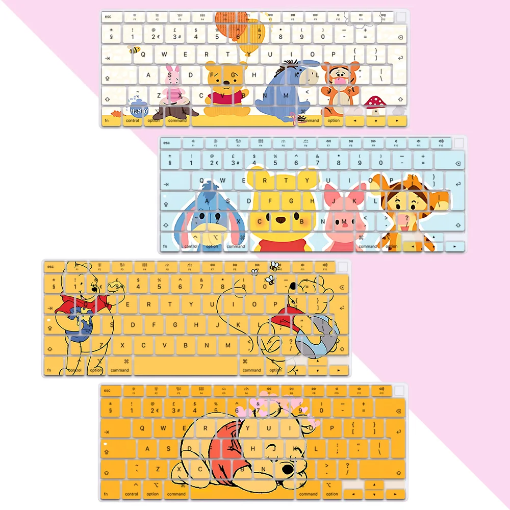 Pooh Bears Eeyore EU Layout Color Print Soft Silicone Keyboard Cover For Macbook 2020 Air A2179 A2337
Pooh Bears Eeyore EU Layout Color Print Soft Silicone Keyboard Cover For Macbook 2020 Air A2179 A2337
