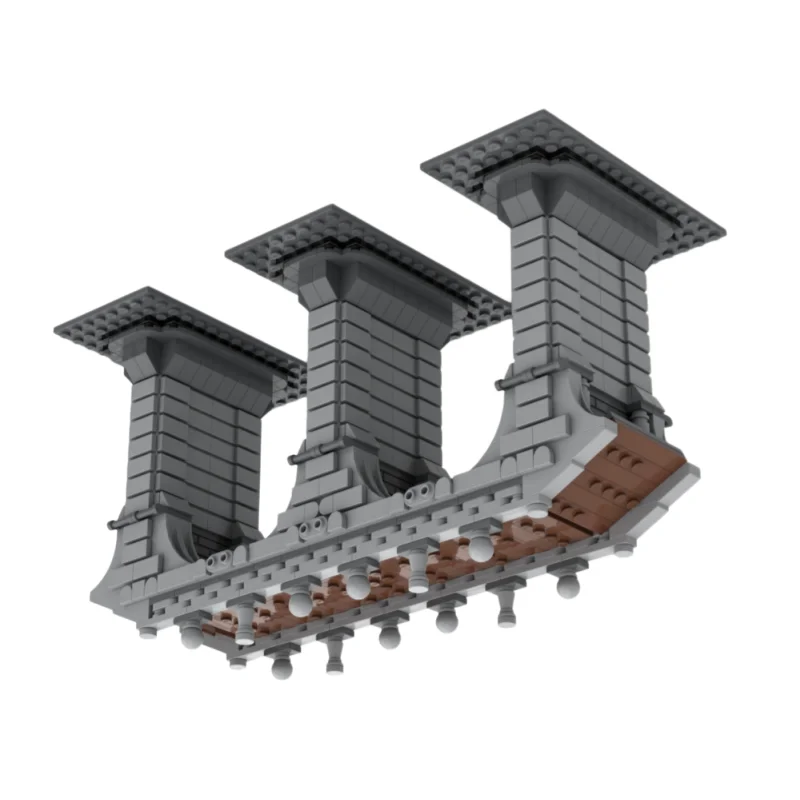 MOC Medieval Bridge Series Model Assembly Toy Building Set - Contains 1264 pieces. Suitable for all enthusiasts. Ideal for table
MOC Medieval Bridge Series Model Assembly Toy Building Set - Contains 1264 pieces. Suitable for all enthusiasts. Ideal for table