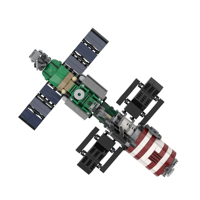 MOC Soviet Space Station Building Block Toys Children's Educational Collage Small Particle Toy Model Ornament
MOC Soviet Space Station Building Block Toys Children's Educational Collage Small Particle Toy Model Ornament
