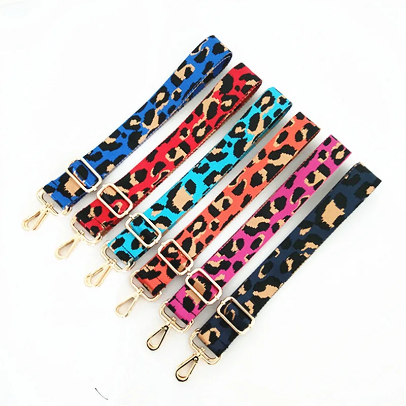 Colorful Leopard Print Belts for Women Adjustable Long Shoulder Strap Accessories for Crochet Bags
Colorful Leopard Print Belts for Women Adjustable Long Shoulder Strap Accessories for Crochet Bags