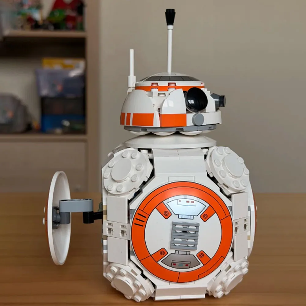 2026 New 569pcs Star Interstellar Conflict Robot 75452 BB-8 Astromech Droid Building Block Puzzle Model Toy For Birthday Gifts
2026 New 569pcs Star Interstellar Conflict Robot 75452 BB-8 Astromech Droid Building Block Puzzle Model Toy For Birthday Gifts