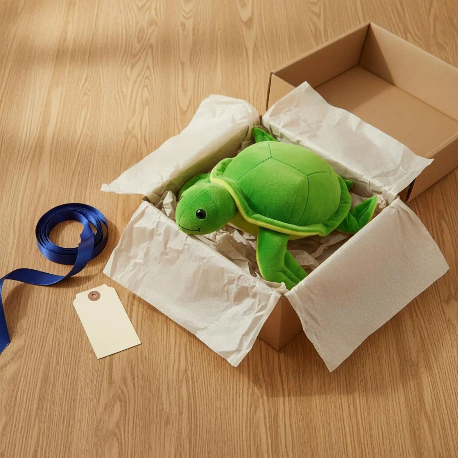 Turtle Stuffed Toy Soft and Cuddly Stuffed Turtle Creature Easy to Clean High Resilience Filling for Children, Nursery
Turtle Stuffed Toy Soft and Cuddly Stuffed Turtle Creature Easy to Clean High Resilience Filling for Children, Nursery