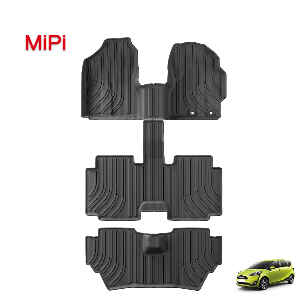 Custom Top Seller Waterproof Non-slip Car Floor Mat TPE 3D RHD 7 Seats Car Mat for Toyota Sienta 170 Series 2016-2021
Custom Top Seller Waterproof Non-slip Car Floor Mat TPE 3D RHD 7 Seats Car Mat for Toyota Sienta 170 Series 2016-2021