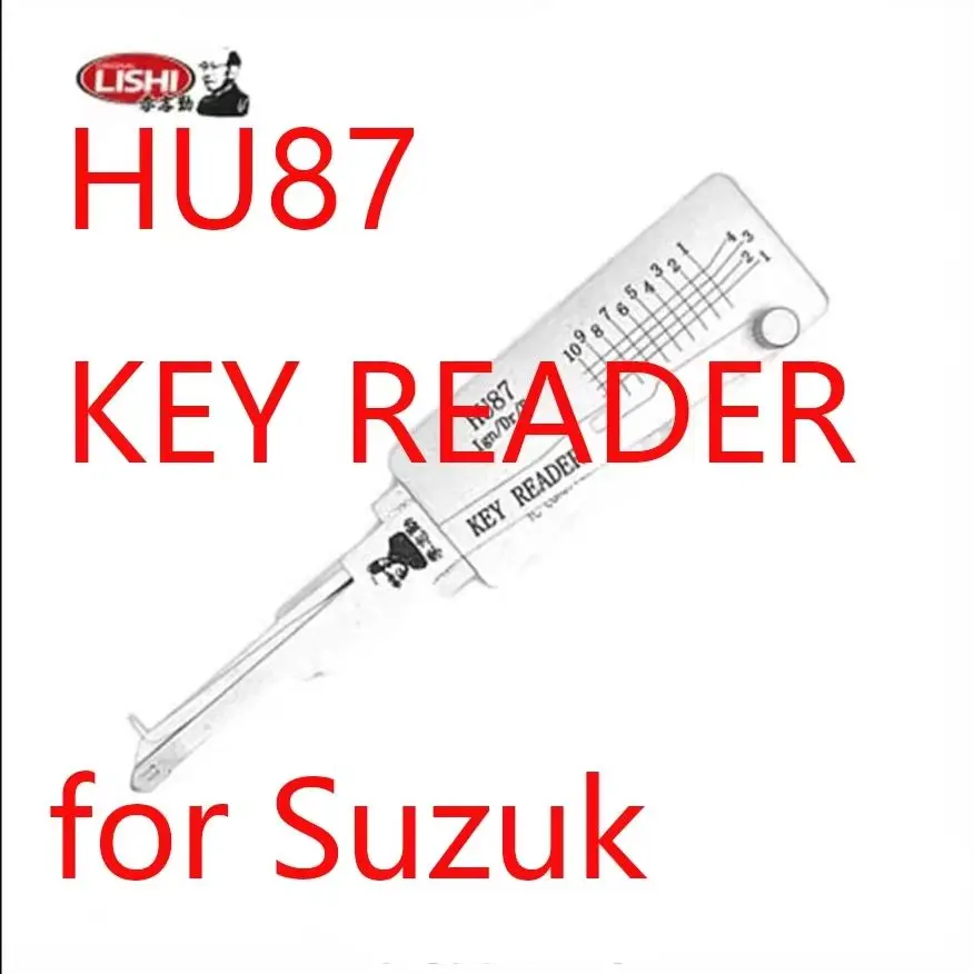 2026 Lishi Direct Read Decoder for Suzuki HU87 HU133 HU134 - Latest Model Locksmith Tool for Car Keys Programming
2026 Lishi Direct Read Decoder for Suzuki HU87 HU133 HU134 - Latest Model Locksmith Tool for Car Keys Programming