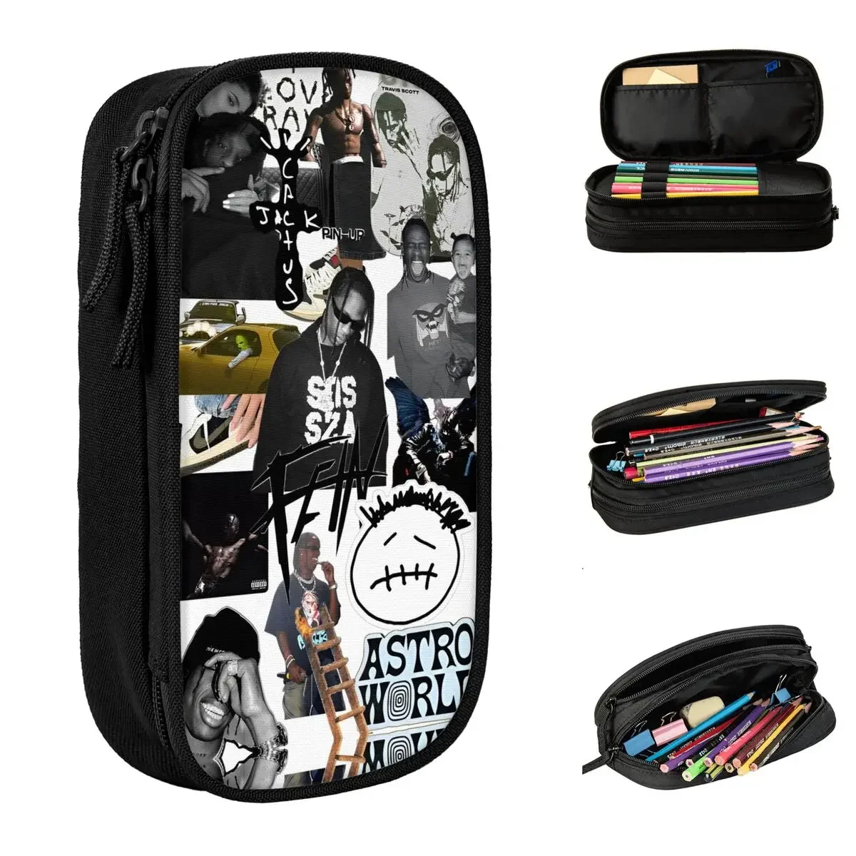 Cactus Jack Hip Hop Pencil Case Creative Rapper Pen Holder Pencil Bags Girls Boys Big Capacity Students School Gifts Pencil Box
Cactus Jack Hip Hop Pencil Case Creative Rapper Pen Holder Pencil Bags Girls Boys Big Capacity Students School Gifts Pencil Box