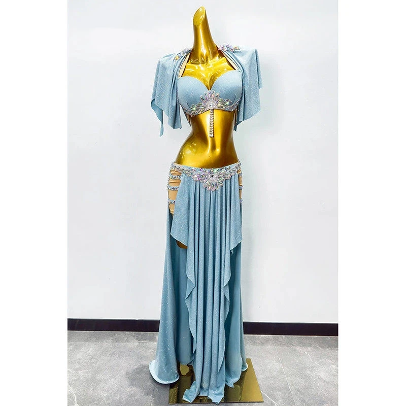 Часы для танца живота, тренировочная одежда для женщин, новинка 2025 года, длинная юбка для восточного танца, комплект для выступлений на сцене
Часы для танца живота, тренировочная одежда для женщин, новинка 2025 года, длинная юбка для восточного танца, комплект для выступлений на сцене