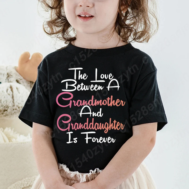 The Love Between Grandmother And Granddaughter Is Forever Print Summer Short Sleeve Round Neck T Shirts Loose Pure Color T-shirt
The Love Between Grandmother And Granddaughter Is Forever Print Summer Short Sleeve Round Neck T Shirts Loose Pure Color T-shirt
