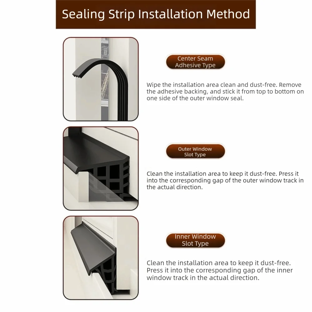 1m Self Adhesive Strip for Window Waterproof Windproof Window Blocking Board Windows Water Retaining Strips
1m Self Adhesive Strip for Window Waterproof Windproof Window Blocking Board Windows Water Retaining Strips