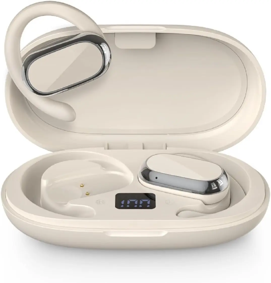 Open Ear Earbuds Bluetooth Earphones Over Ear Wireless Running Headphones Air Bone Conduction Outer Ear Headphones ENC Wireless
Open Ear Earbuds Bluetooth Earphones Over Ear Wireless Running Headphones Air Bone Conduction Outer Ear Headphones ENC Wireless