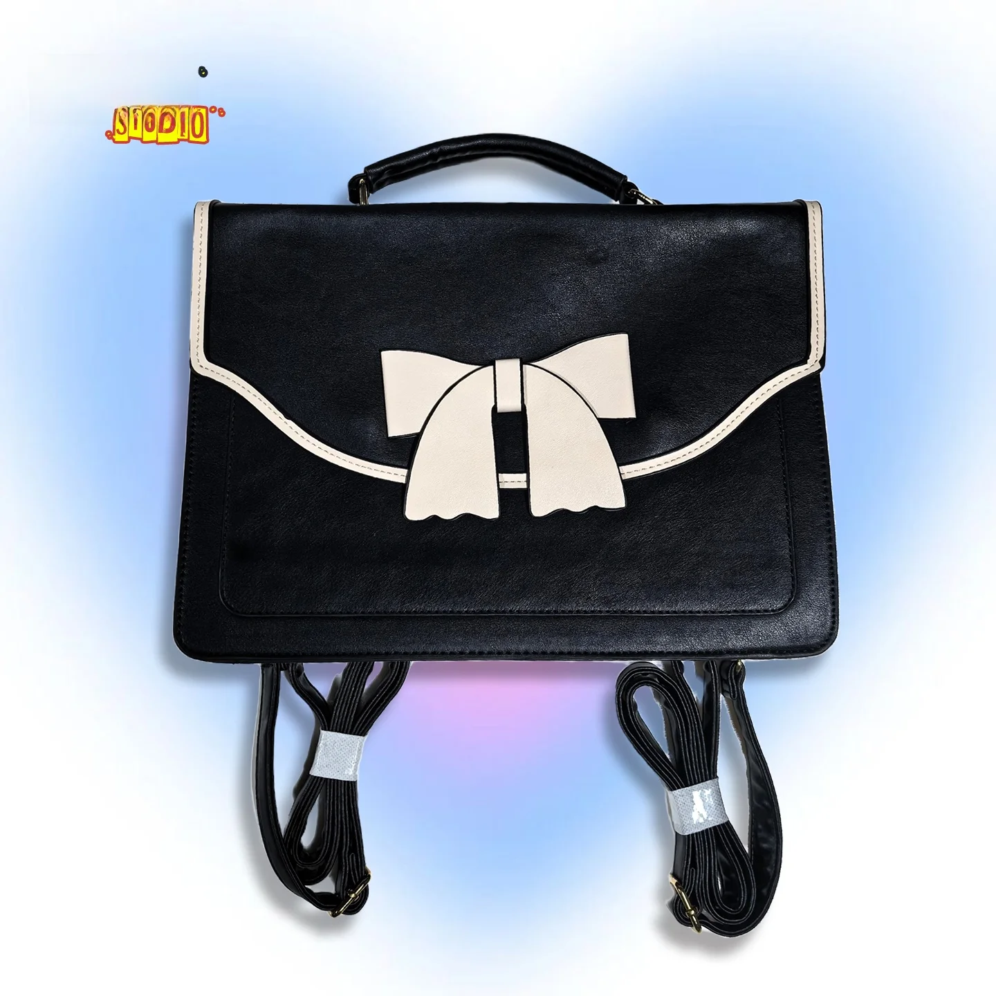 Retro Artistic Style Knot Harajuku Backpack Crossbody Bag Women's Square Shape Bag with Detachable Straps
Retro Artistic Style Knot Harajuku Backpack Crossbody Bag Women's Square Shape Bag with Detachable Straps