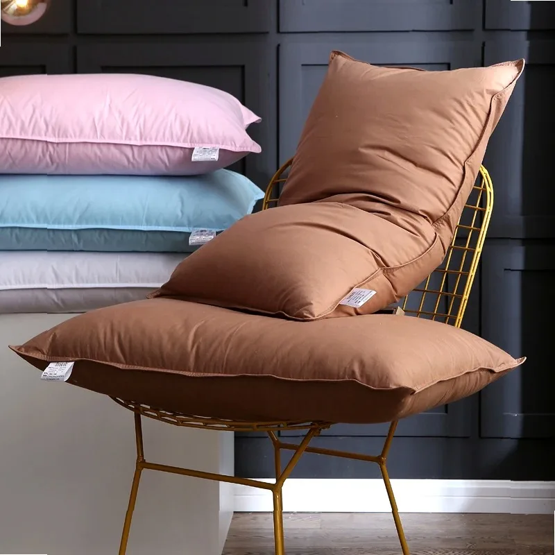 White duck down pillow feather pillow fabric of cotton soft warm neck 48x74 cm Bedding Suitable for adults and children #sw
White duck down pillow feather pillow fabric of cotton soft warm neck 48x74 cm Bedding Suitable for adults and children #sw