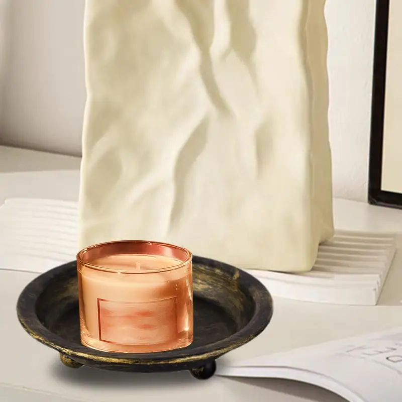 Candle holder iron retro round candle tray metal candle holder tray suitable for home wedding festival decoration
Candle holder iron retro round candle tray metal candle holder tray suitable for home wedding festival decoration