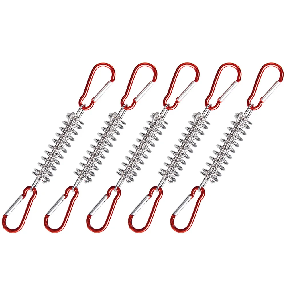 1 set Windproof Spring Buckle Tent Rope Tensioner Camping Pegs High Quality Elastic Wear Resistance Strong Fastener Hook
1 set Windproof Spring Buckle Tent Rope Tensioner Camping Pegs High Quality Elastic Wear Resistance Strong Fastener Hook