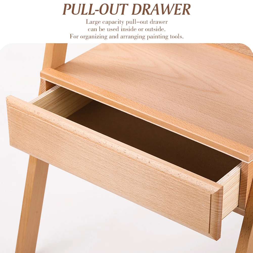 Beech Oil Painting Stand with Drawer Tray Foldable Adjustable Easel Drawing Board Easel for Children Sketch Oil Painting
Beech Oil Painting Stand with Drawer Tray Foldable Adjustable Easel Drawing Board Easel for Children Sketch Oil Painting
