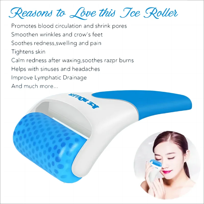 Green Blue Rotating beauty ice roller massager used for facial and body ice roller a coolingmassage, which can remove wrinkles
Green Blue Rotating beauty ice roller massager used for facial and body ice roller a coolingmassage, which can remove wrinkles