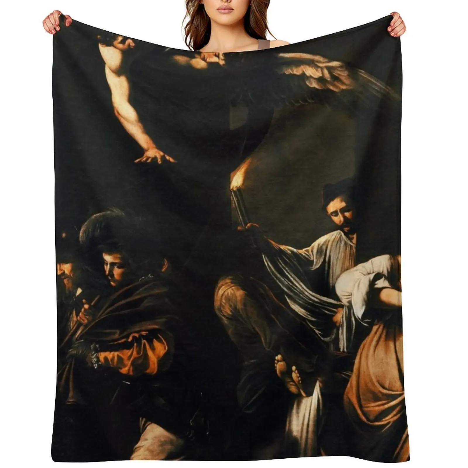 Caravaggio - The Seven Works of Mercy Throw Blanket Flannel Fashion Sofas Polar Single Blankets
Caravaggio - The Seven Works of Mercy Throw Blanket Flannel Fashion Sofas Polar Single Blankets