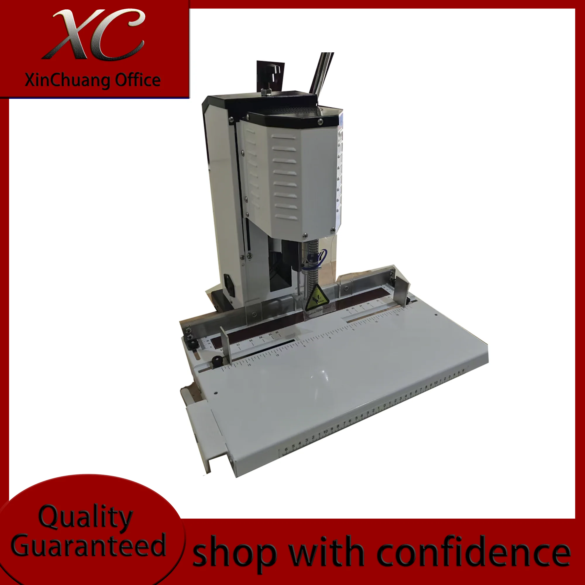 Semi-Automatic Electric Punching Machine for Punch Card and Paper Accounting Voucher New Post-Press Equipment Tool
Semi-Automatic Electric Punching Machine for Punch Card and Paper Accounting Voucher New Post-Press Equipment Tool