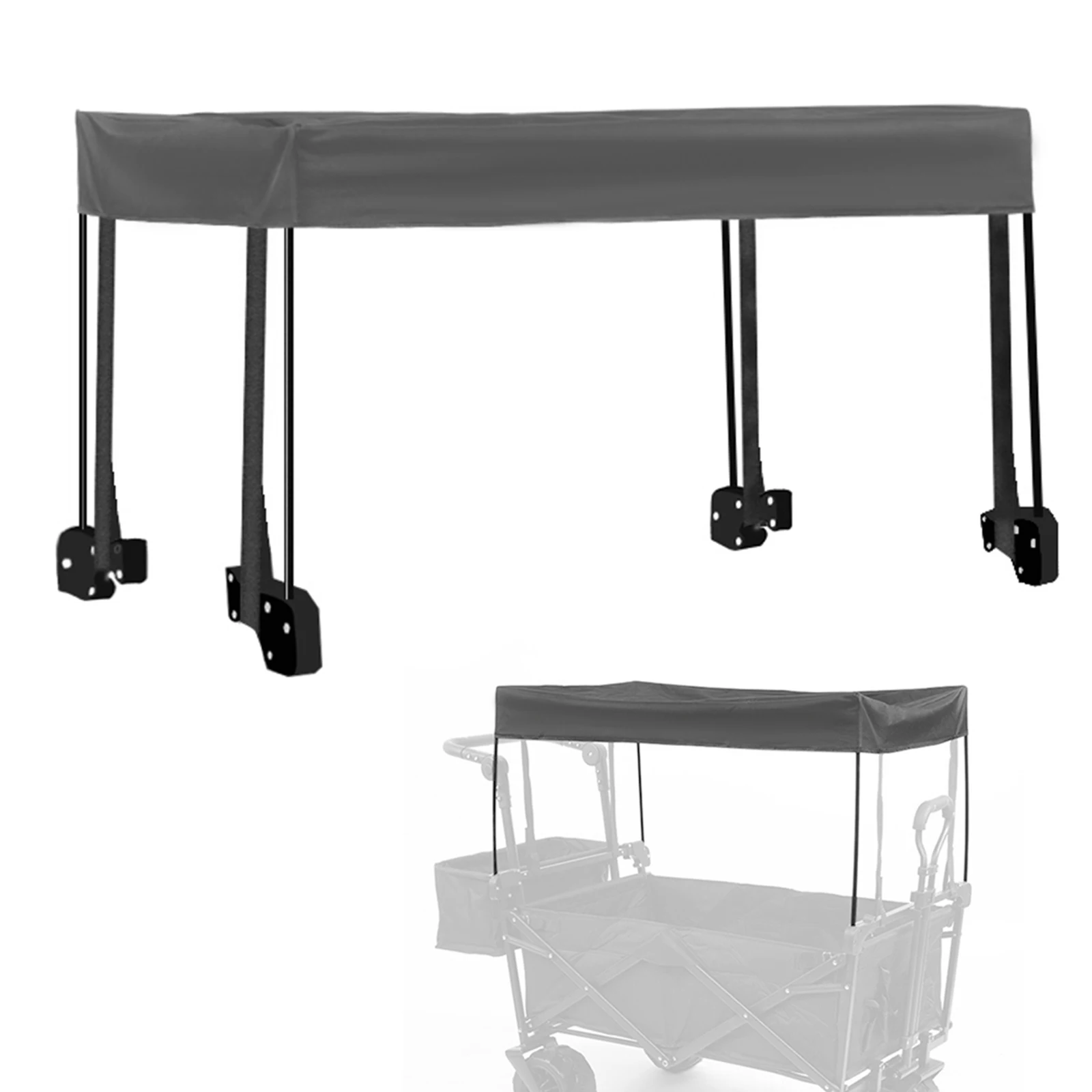 Outdoor Camper Roof Removable Awning Canopy Removable Awning Canopy For Wagon Attachment Sun Shade Cover For Trolley Cart
Outdoor Camper Roof Removable Awning Canopy Removable Awning Canopy For Wagon Attachment Sun Shade Cover For Trolley Cart