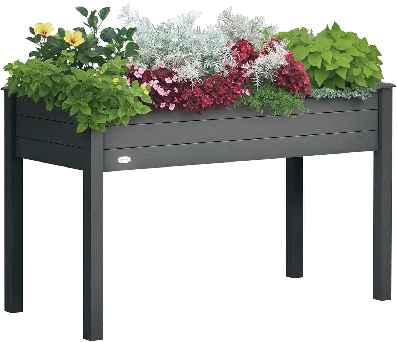 Raised Garden Bed with Legs, 48" x 22" x 30", Elevated Wooden Planter Box, Self-Draining with Bed Liner for Vegetables, Herbs, a
Raised Garden Bed with Legs, 48" x 22" x 30", Elevated Wooden Planter Box, Self-Draining with Bed Liner for Vegetables, Herbs, a
