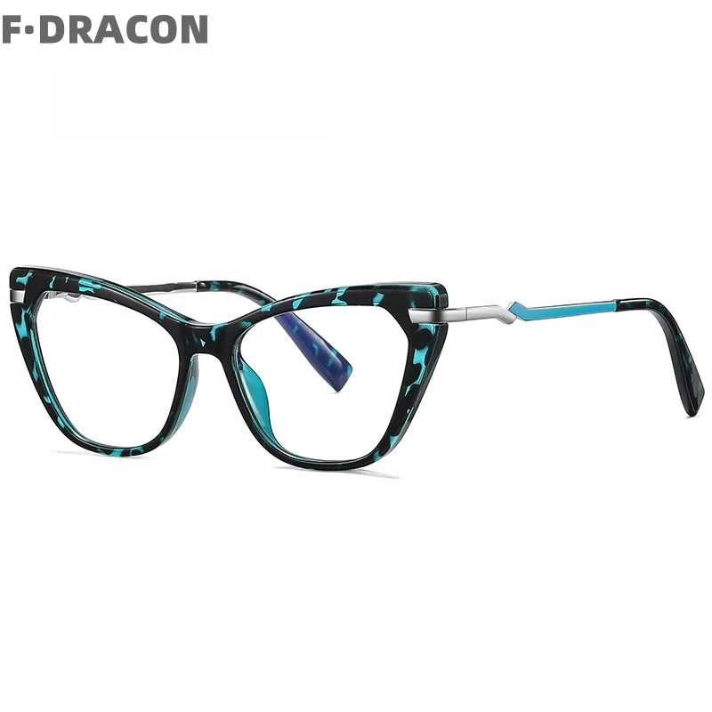TR90 Retro Cat Eye Women's Glasses Frame Anti Blue Light Optical Prescription Glasses Frame 2107
TR90 Retro Cat Eye Women's Glasses Frame Anti Blue Light Optical Prescription Glasses Frame 2107