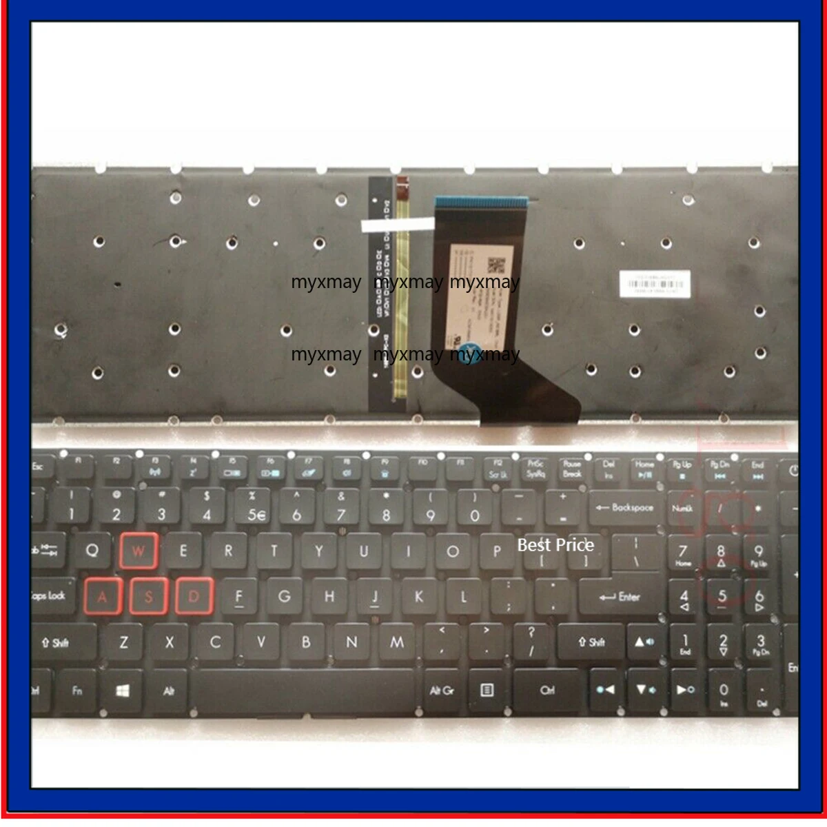 Новая клавиатура для ноутбука Acer VN7-793G VX5-591G с подсветкой в США PK131TY1B00 NKI1513053
Новая клавиатура для ноутбука Acer VN7-793G VX5-591G с подсветкой в США PK131TY1B00 NKI1513053