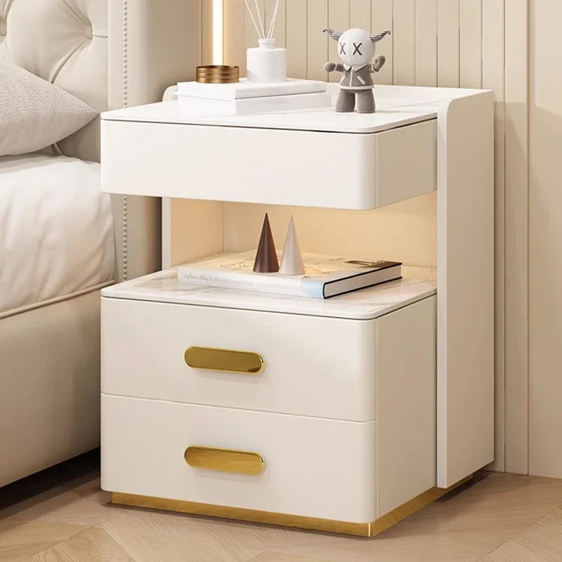 Modern Wooden Nightstands Nordic Mobile Luxury Creative Smart Bedside Table Storage Cheap Table De Chevet Bedroom Furniture
Modern Wooden Nightstands Nordic Mobile Luxury Creative Smart Bedside Table Storage Cheap Table De Chevet Bedroom Furniture