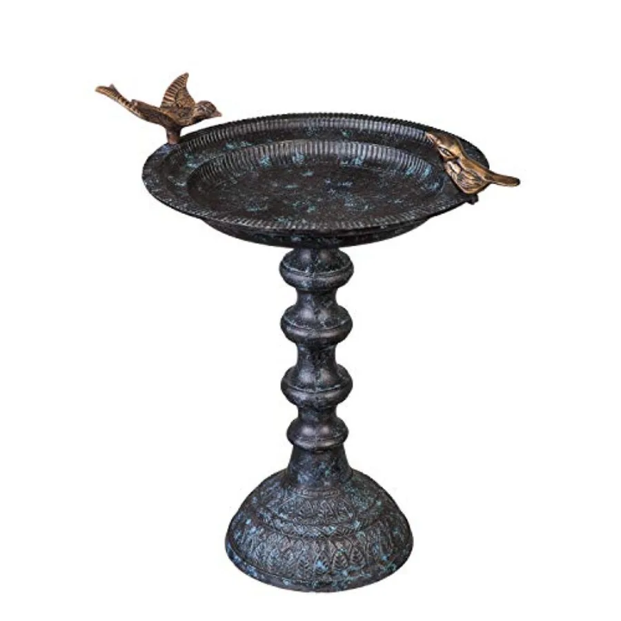 Hummingbird Bird Baths for Outdoors Heavy Duty | Metal Bird Bath Bowl with Stand | Ground Standing Bird Bath and Feeder for Garden Yard Deck
Hummingbird Bird Baths for Outdoors Heavy Duty | Metal Bird Bath Bowl with Stand | Ground Standing Bird Bath and Feeder for Garden Yard Deck