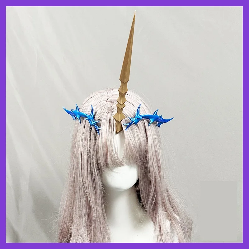 1 Set Wuthering Waves Cartethyia Cosplay Headwear Accessories Long Horns Angle Headdress Equipment Anime Model Prop Comic-con
1 Set Wuthering Waves Cartethyia Cosplay Headwear Accessories Long Horns Angle Headdress Equipment Anime Model Prop Comic-con