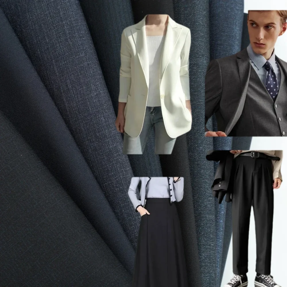 High Density Elastic Thin Thick Suit Fabric Coat Pants Skirt Clothing Design Cloth Not Easy Pilling Fade Wholesale by the Meter
High Density Elastic Thin Thick Suit Fabric Coat Pants Skirt Clothing Design Cloth Not Easy Pilling Fade Wholesale by the Meter