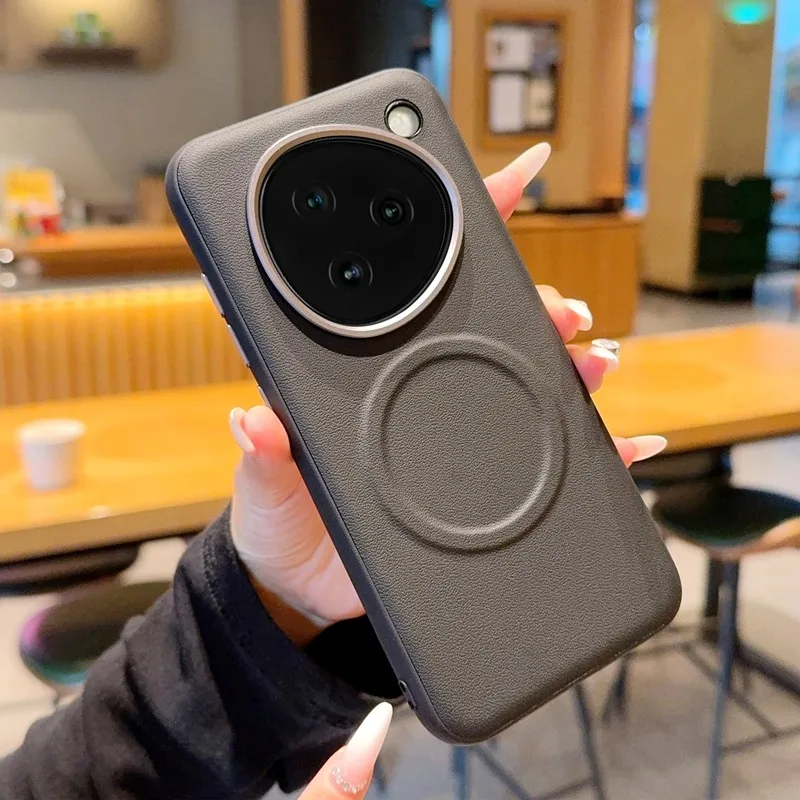 Magnetic Suede Leather Case for Nubia M153 Doubao AI Phone, Full Body Soft TPU Bumper Shockproof Cover with Metal Buttons
Magnetic Suede Leather Case for Nubia M153 Doubao AI Phone, Full Body Soft TPU Bumper Shockproof Cover with Metal Buttons
