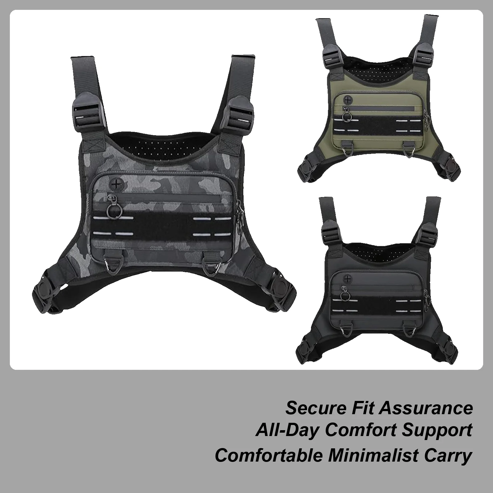 Нагрудная сумка для мужчин, уличная нагрудная сумка, жилет для бега, водонепроницаемый держатель для телефона, регулируемая сумка для мужчин и женщин, охота, езда на велосипеде, путешествия
Нагрудная сумка для мужчин, уличная нагрудная сумка, жилет для бега, водонепроницаемый держатель для телефона, регулируемая сумка для мужчин и женщин, охота, езда на велосипеде, путешествия