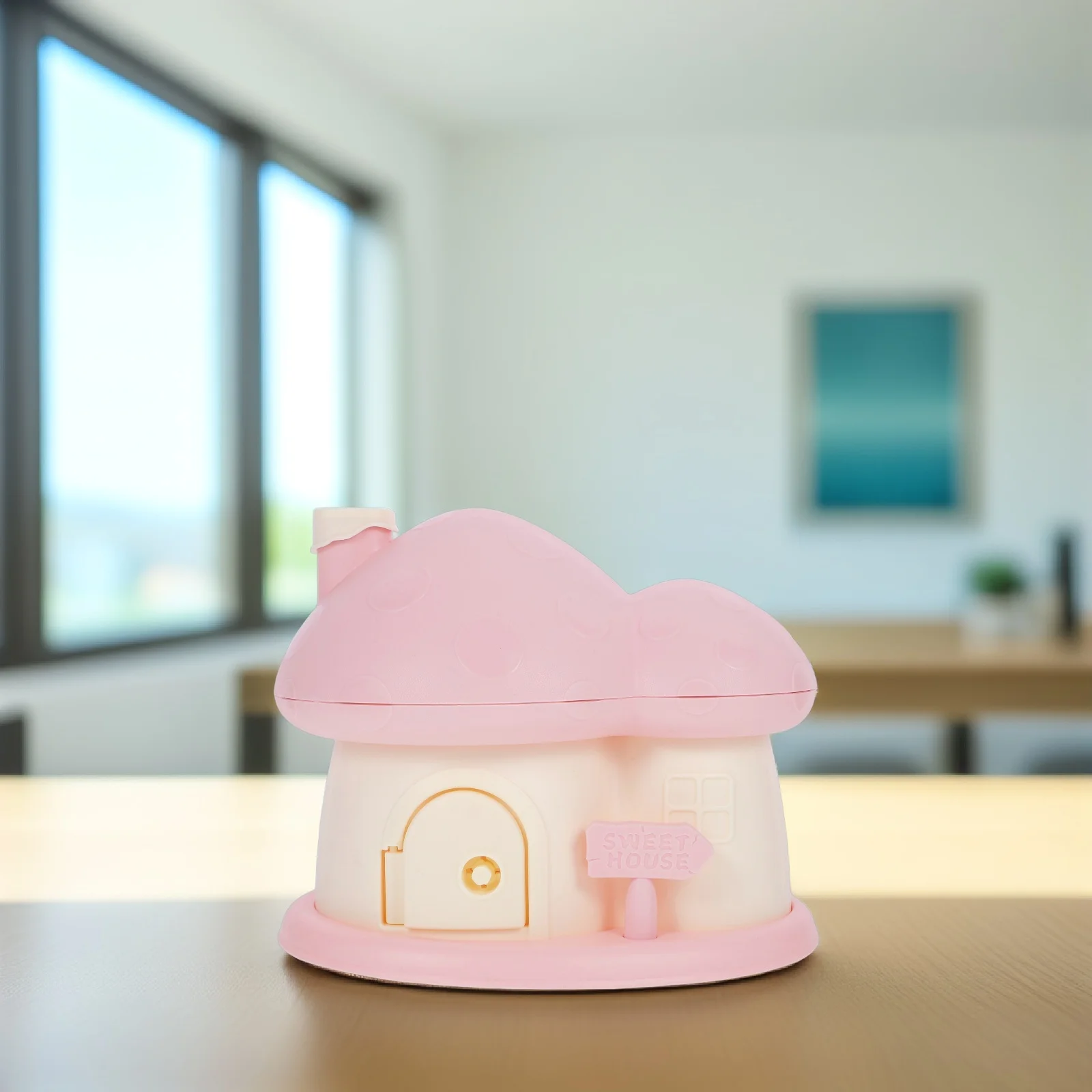 1pc Mushroom House Piggy Bank Pink Cartoon Coin Container Kids Savings Jar Money Box Decor Cottage Shape Saving Bank
1pc Mushroom House Piggy Bank Pink Cartoon Coin Container Kids Savings Jar Money Box Decor Cottage Shape Saving Bank