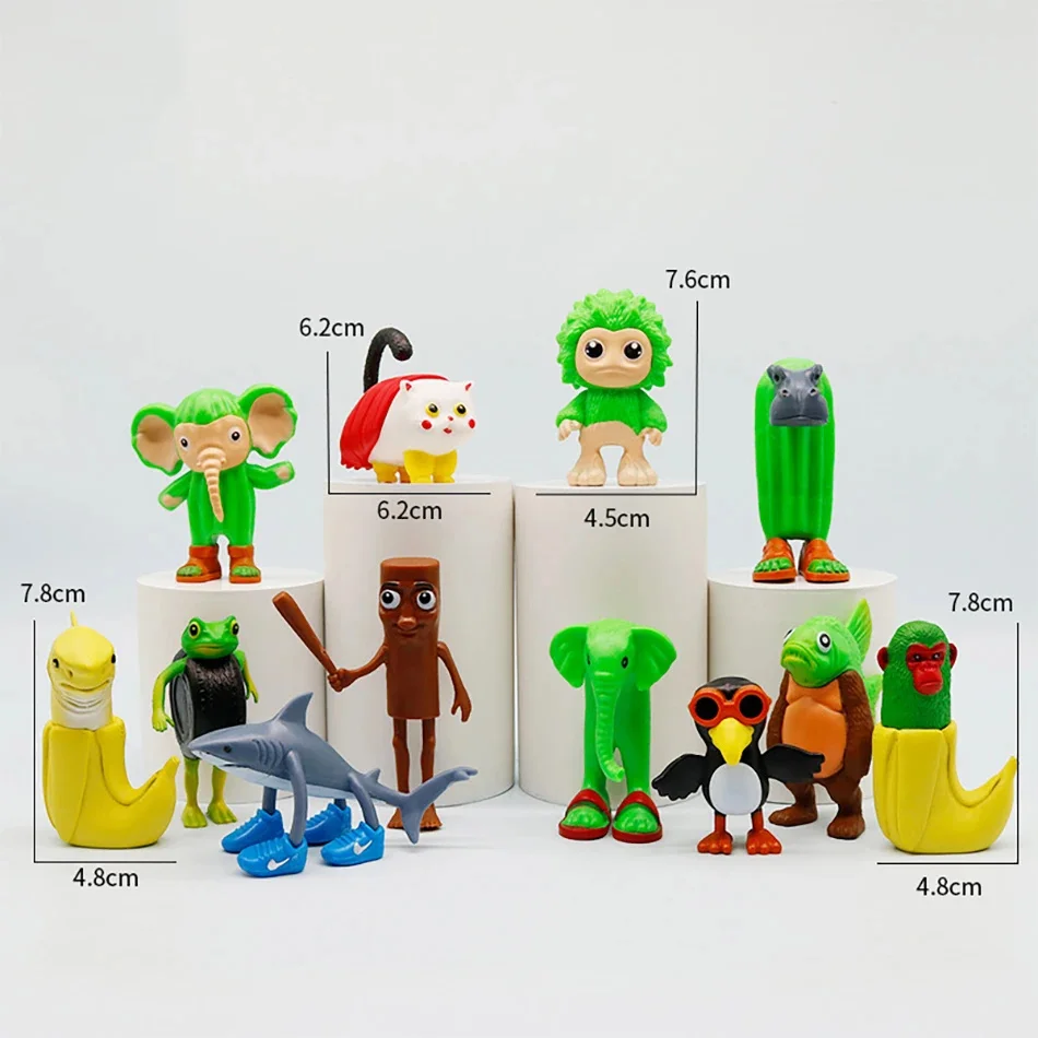 Italian Brainrot Tung Sahur Figure Toy Tralalero Tralala Figures Bombardino Crocodilo Shimpanzini Bananini Model Decor Doll Gift
Italian Brainrot Tung Sahur Figure Toy Tralalero Tralala Figures Bombardino Crocodilo Shimpanzini Bananini Model Decor Doll Gift