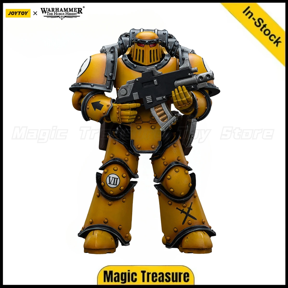 【In Stock】JOYTOY 1/18 Action Figure Warhammer 40K Imperial Fists Legion Mkill Tactical Squad Legionary with Bolter Ornaments
【In Stock】JOYTOY 1/18 Action Figure Warhammer 40K Imperial Fists Legion Mkill Tactical Squad Legionary with Bolter Ornaments