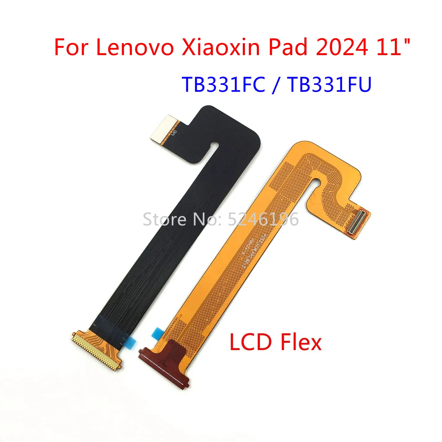 1 шт., гибкий кабель для ЖК-дисплея, материнская плата для Lenovo Xiaoxin Pad 2024, 11 дюймов, TB331FC TB-331FC TB331FU TB-331FU, запасная часть
1 шт., гибкий кабель для ЖК-дисплея, материнская плата для Lenovo Xiaoxin Pad 2024, 11 дюймов, TB331FC TB-331FC TB331FU TB-331FU, запасная часть