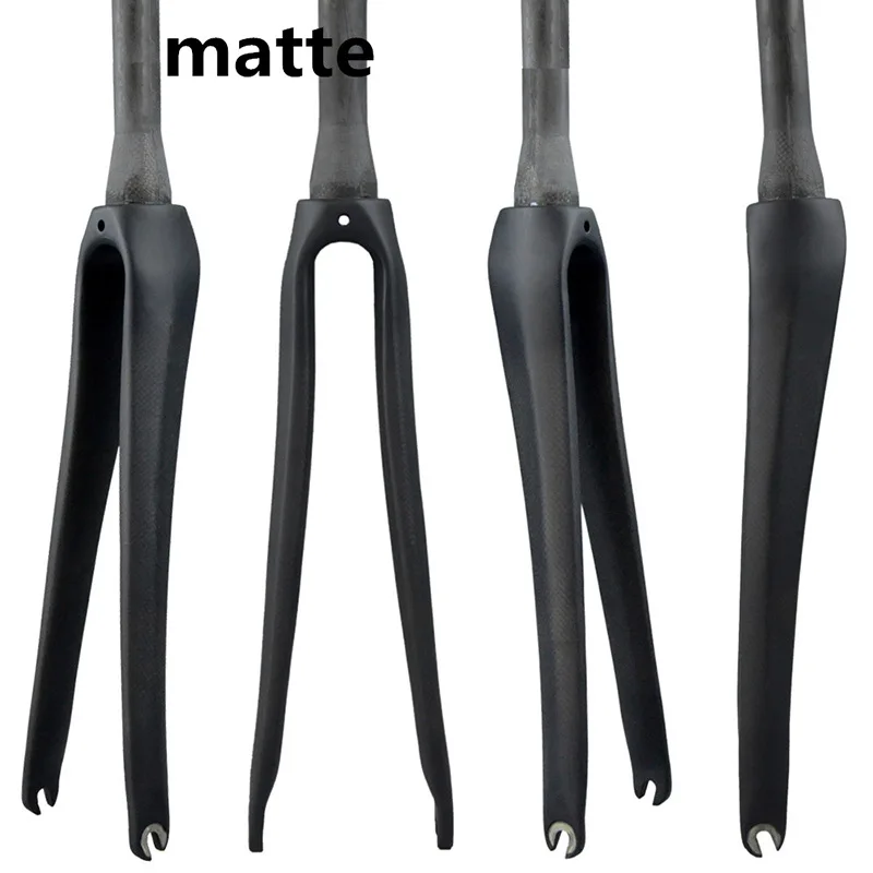Road Carbon Fiber Front Fork Road Bicycle 700C Cone Tube Front Fork Bright Extinction Bicycle Parts Disc Brake
Road Carbon Fiber Front Fork Road Bicycle 700C Cone Tube Front Fork Bright Extinction Bicycle Parts Disc Brake