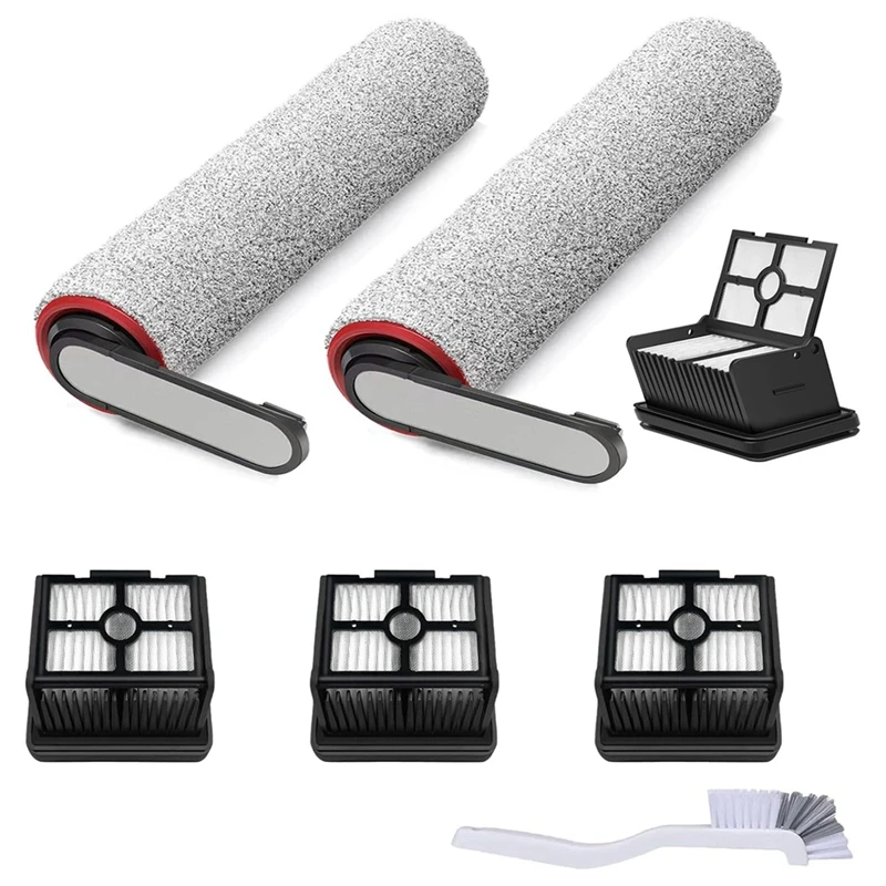 Roller Brush For Dreame H12 Pro Wet Dry Vacuum Cleaner Brush Rollers Hepa Filter Replacement Parts Accessories
Roller Brush For Dreame H12 Pro Wet Dry Vacuum Cleaner Brush Rollers Hepa Filter Replacement Parts Accessories