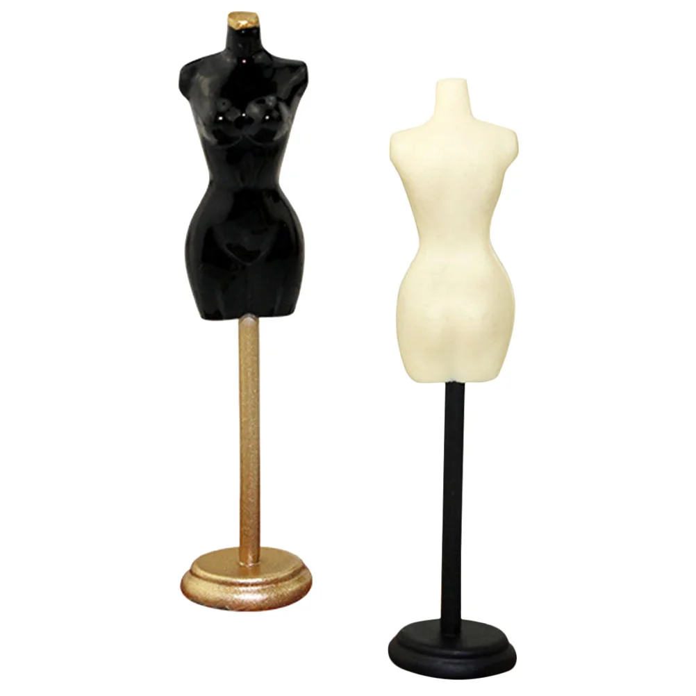 2 Pcs Clothes Hangers Clothing Model Cool Bridal Shower Gifts Dress Stand Mannequin Mini House Adornment Decor
2 Pcs Clothes Hangers Clothing Model Cool Bridal Shower Gifts Dress Stand Mannequin Mini House Adornment Decor