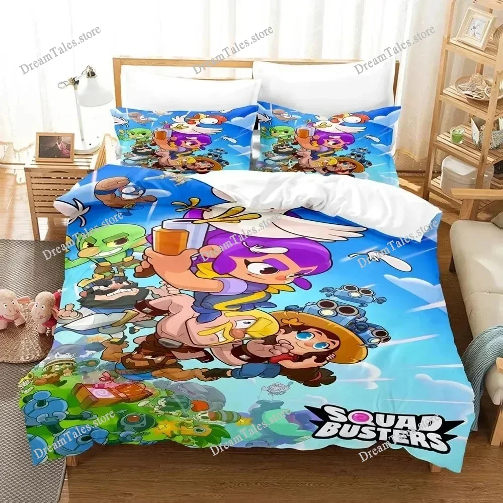 New Squad Busters Bedding Set Single Twin Full Queen King Size Bed Set Adult Kid Bedroom Duvet Cover Sets 3D Print Game Anime369
New Squad Busters Bedding Set Single Twin Full Queen King Size Bed Set Adult Kid Bedroom Duvet Cover Sets 3D Print Game Anime369