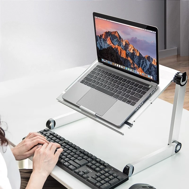 Portable Laptop Stand Foldable Height-Adjustable Monitor Table Space Saving Computer Holder Office Standing Workstation Solution
Portable Laptop Stand Foldable Height-Adjustable Monitor Table Space Saving Computer Holder Office Standing Workstation Solution