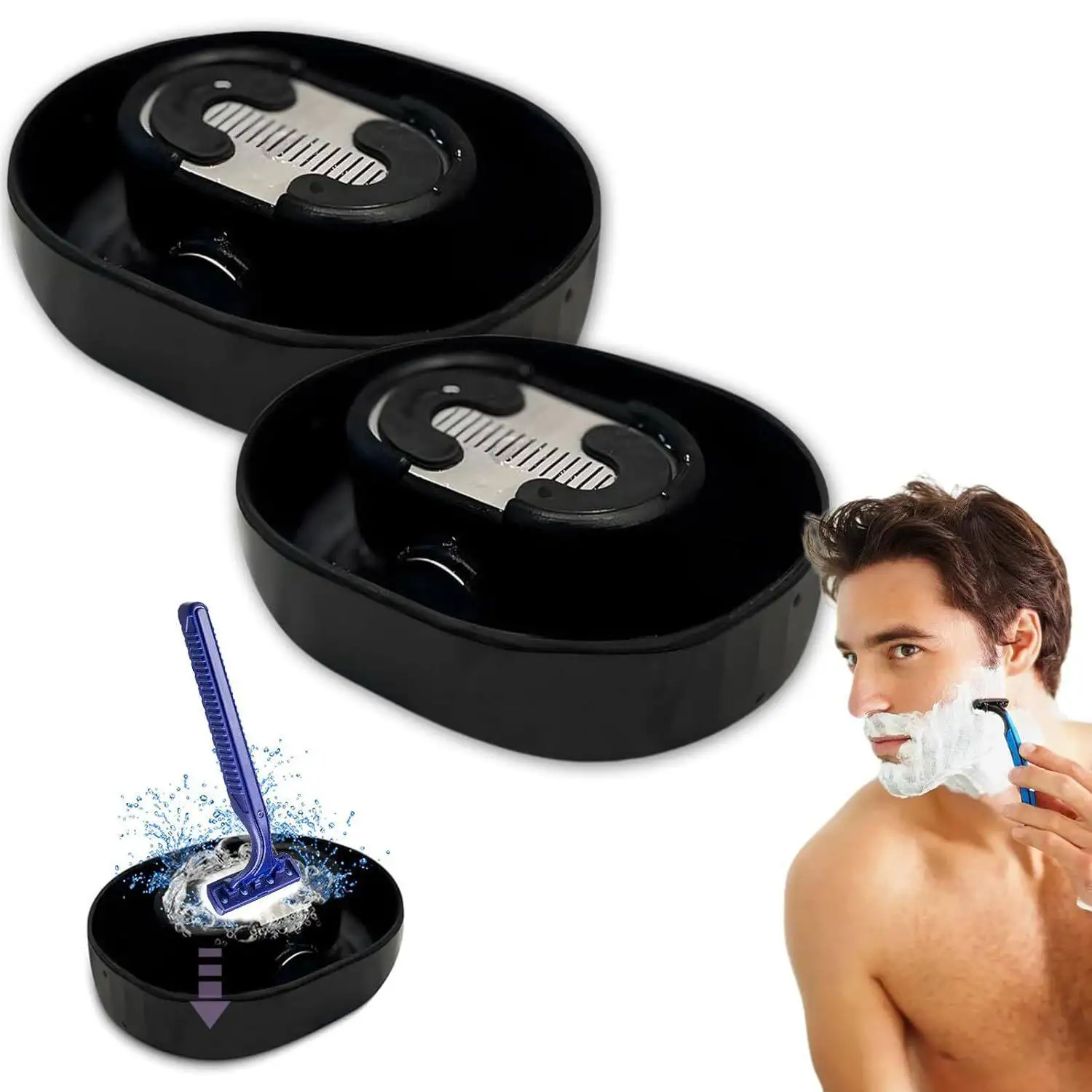 Razor Rinser Razor Washer, Battery Free Design, Razor Washer
Razor Rinser Razor Washer, Battery Free Design, Razor Washer