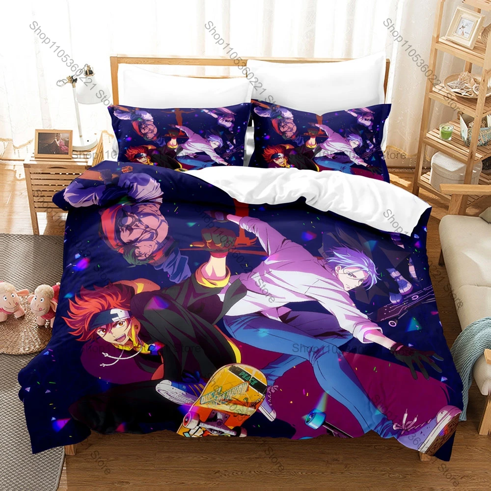Anime Sk8 The Infinity Bedding Set, Duvet Cover & 2 Pillowcases, Skateboard Character Pattern Breathable Fabric All Season Use
Anime Sk8 The Infinity Bedding Set, Duvet Cover & 2 Pillowcases, Skateboard Character Pattern Breathable Fabric All Season Use