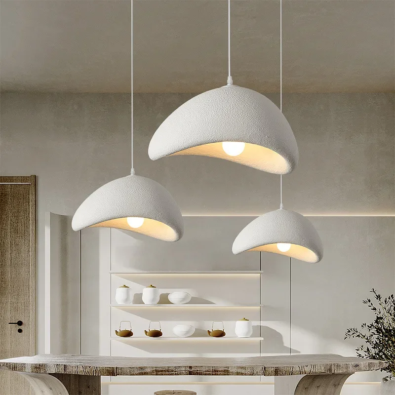 Modern Wabi Sabi HDPE Led Chandelier Lighting Living Dining Room Pendant Light Home Decor Bedroom Kitchen Hanging Lamp Luminaria
Modern Wabi Sabi HDPE Led Chandelier Lighting Living Dining Room Pendant Light Home Decor Bedroom Kitchen Hanging Lamp Luminaria