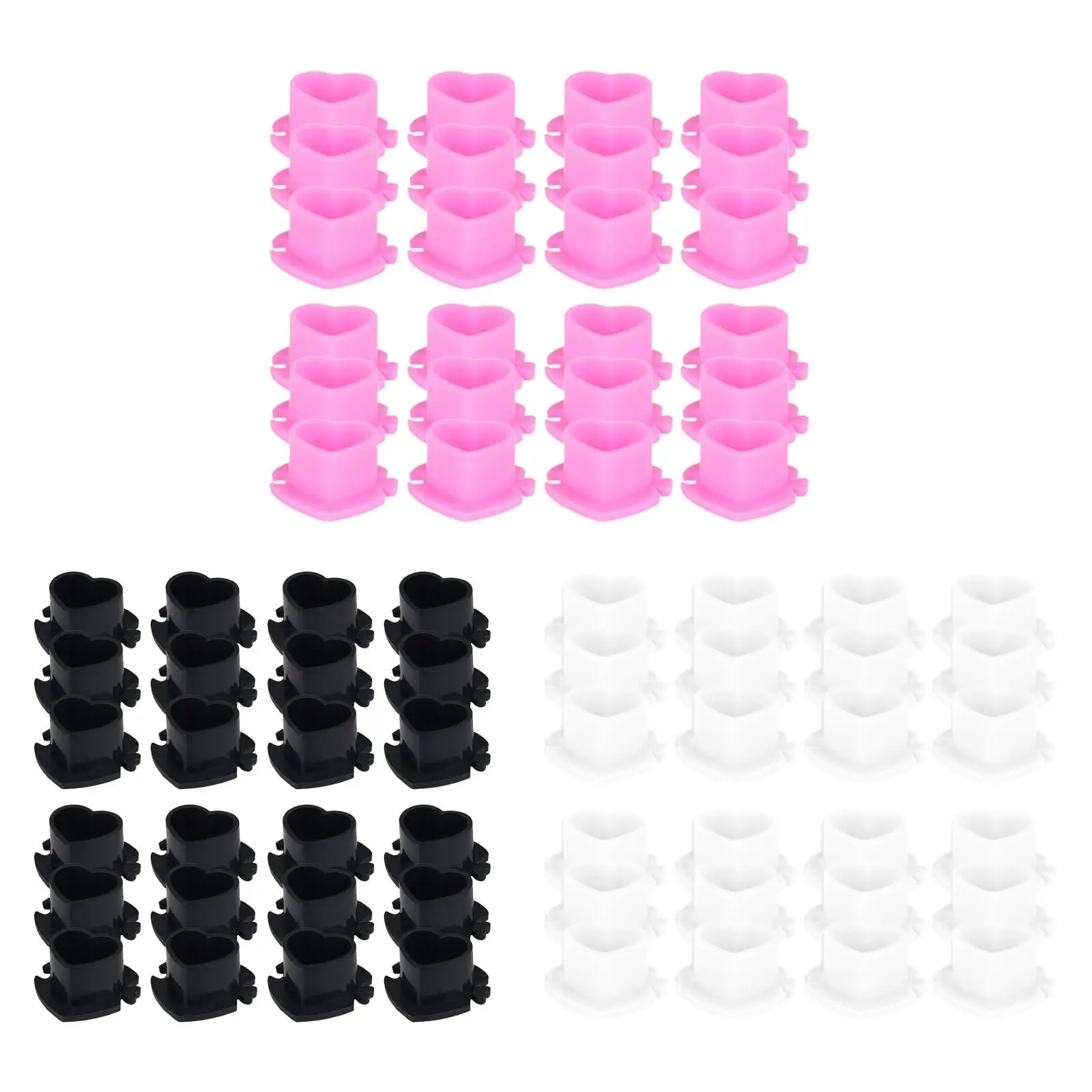 200Pcs Heart Shaped Ink Cups Ink Caps Convenient Multipurpose with Base Pigment Holder for Makeup Supplies
200Pcs Heart Shaped Ink Cups Ink Caps Convenient Multipurpose with Base Pigment Holder for Makeup Supplies