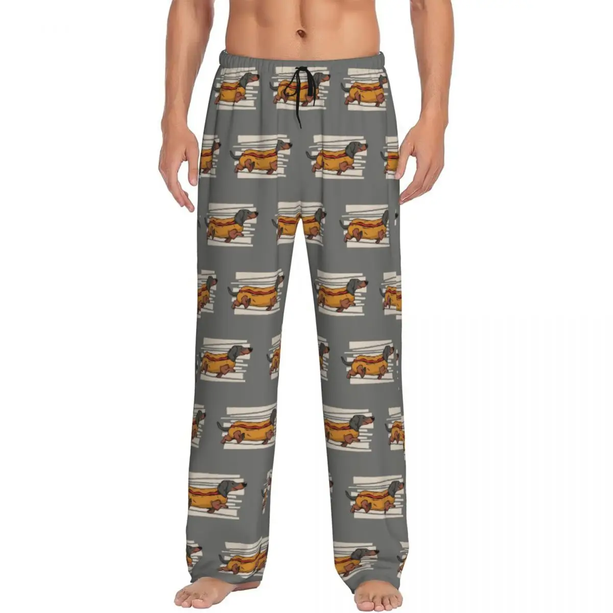 Custom Dachshund Dog Pajama Pants Men's Sausage Dogs Sleepwear Lounge Sleep Bottoms Stretch with Pockets
Custom Dachshund Dog Pajama Pants Men's Sausage Dogs Sleepwear Lounge Sleep Bottoms Stretch with Pockets