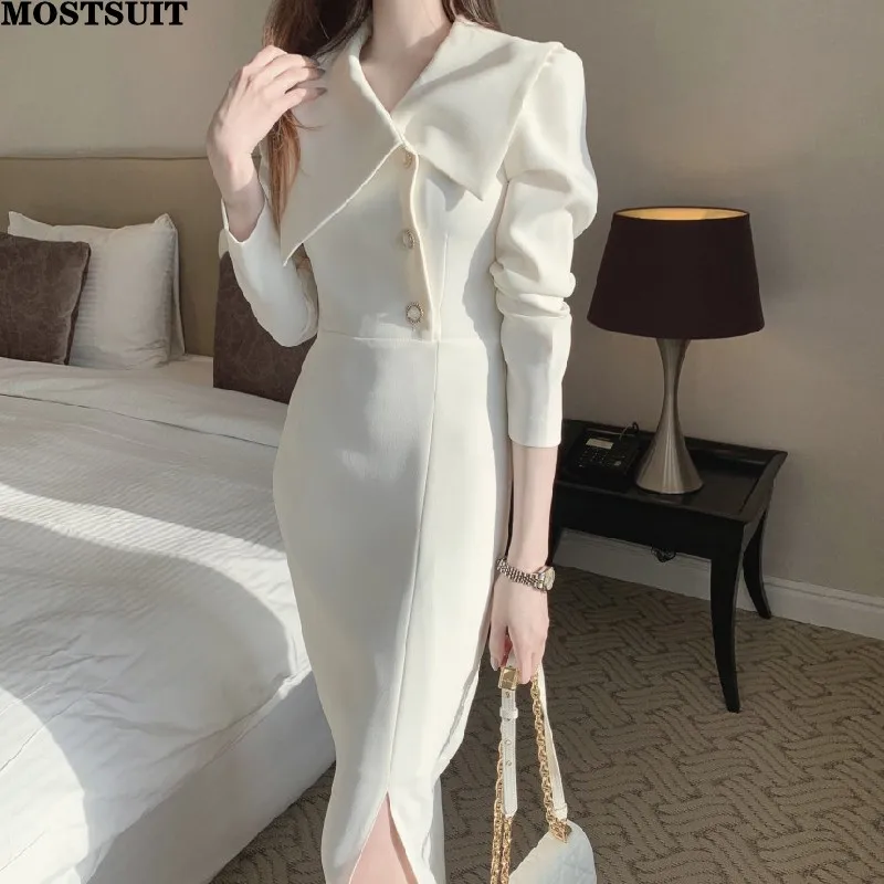 2024 New Korean Elegant Chiffon Dress For Women Office Ladies Simple Pencil Bodycon Dresses Long Sleeve Stylish Chic Vestidos
2024 New Korean Elegant Chiffon Dress For Women Office Ladies Simple Pencil Bodycon Dresses Long Sleeve Stylish Chic Vestidos