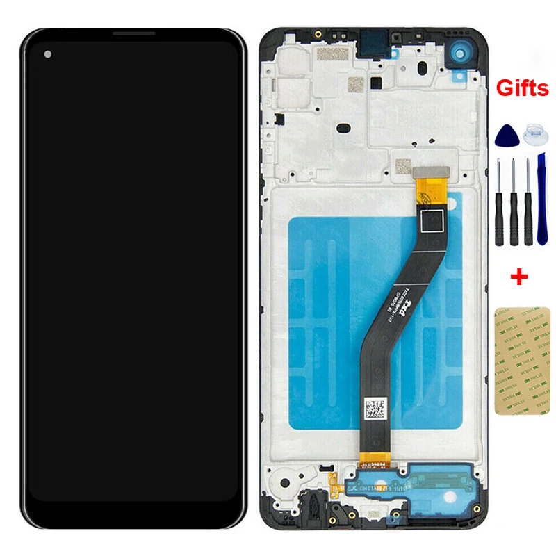 For Samsung Galaxy A21 Lcd A215 SM-A215U LCD Display Panel Screen Matrix Touch Screen Digitizer Sensor Glass Assembly Frame
For Samsung Galaxy A21 Lcd A215 SM-A215U LCD Display Panel Screen Matrix Touch Screen Digitizer Sensor Glass Assembly Frame