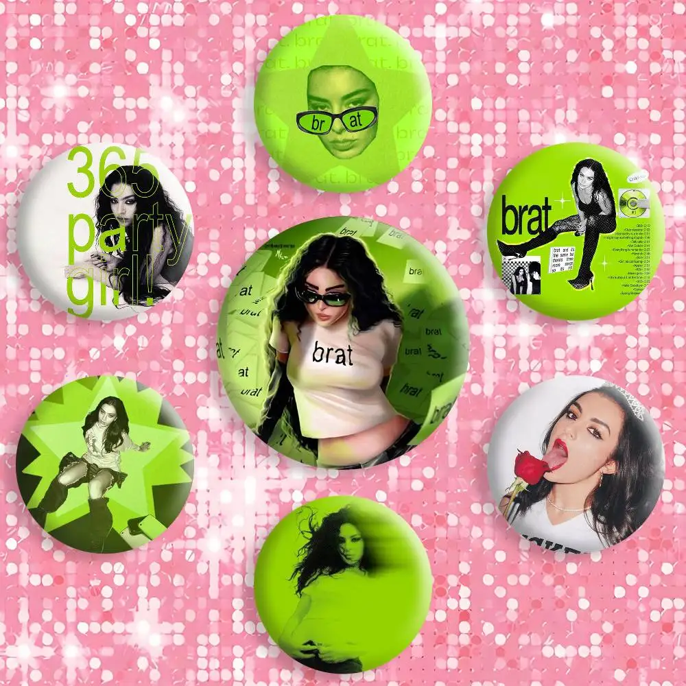 Singer Charli Xcx Brooches Cartoon Badge Pins Backpack Hat Accessories Friend Gift
Singer Charli Xcx Brooches Cartoon Badge Pins Backpack Hat Accessories Friend Gift