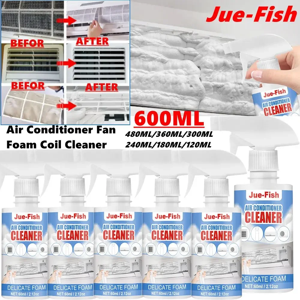 10-1pc Air Conditioner Cleaner Deodorizer Radiators Fan Cleaner Coil Dirt Clean Washing Foam Spray Home Air Conditioner Cleaning
10-1pc Air Conditioner Cleaner Deodorizer Radiators Fan Cleaner Coil Dirt Clean Washing Foam Spray Home Air Conditioner Cleaning