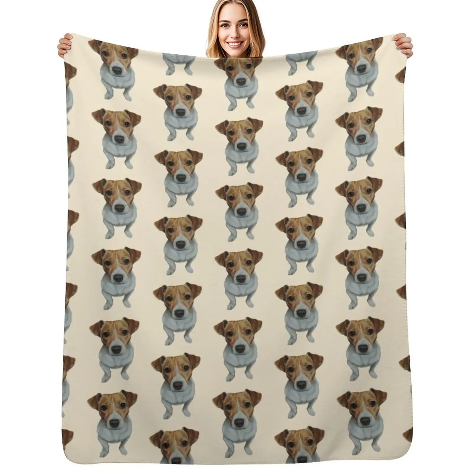 Sky the Jack Russell Terrier Throw Blanket Long Lasting Soft Plush Blanket for Daily Use
Sky the Jack Russell Terrier Throw Blanket Long Lasting Soft Plush Blanket for Daily Use
